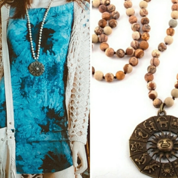 Boutiquebtbay Jewelry - New Astrology Necklace Natural Stones